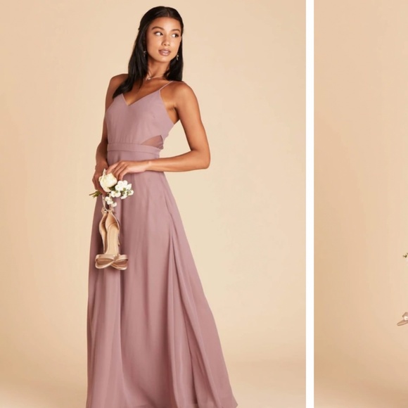 Birdy Grey Mauve Lin Dress - Picture 1 of 3
